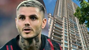 Mauro Icardi en problemas tras violar la medida perimetral