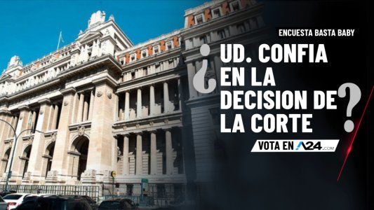 Encuesta Basta Baby: entrá y dejanos tu voto sobre la pregunta de esta noche