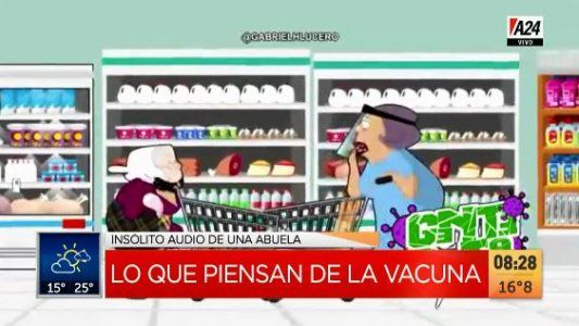 Viral: el audio de la abuela que opinó sobre la vacuna y se replica en las redes