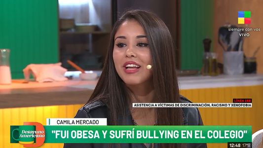 La cantante Camila Mercado habló sobre el bullying que sufrió: El problema lo tenía la otra persona y no yo