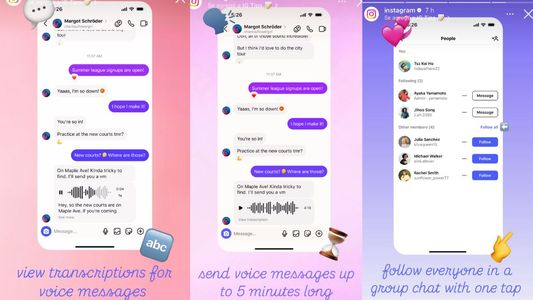 Instagram actualizó los Mensajes Directos y no te avisó: estas son las 3 funciones ocultas