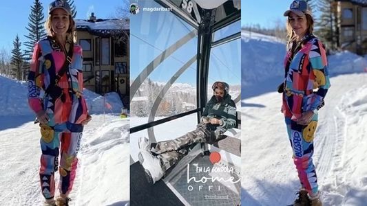 El impactante video de la caída de Verónica Lozano en Aspen