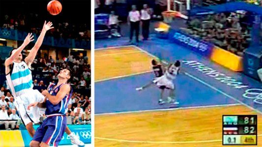 La curiosa anécdota de la palomita histórica de Ginóbili en los Juegos Olímpicos