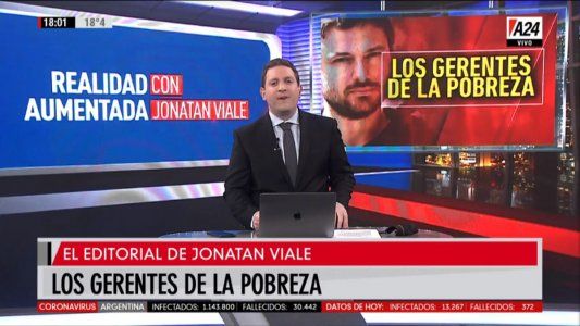 Los gerentes de la pobreza: el editorial de Jonatan Viale