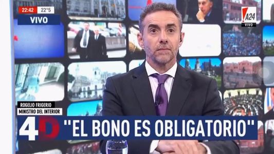 Divertido momento: una mosca no pudo interrumpir a Majul