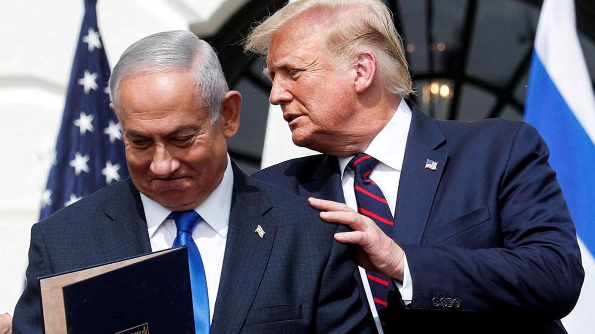 Netanyahu y Trump.&nbsp;