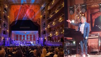 Alejandro Lerner brilló en el teatro Colón
