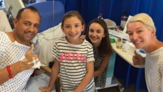 Una mujer le donó un riñón a su ex pareja para que sus hijas no perdieran al padre