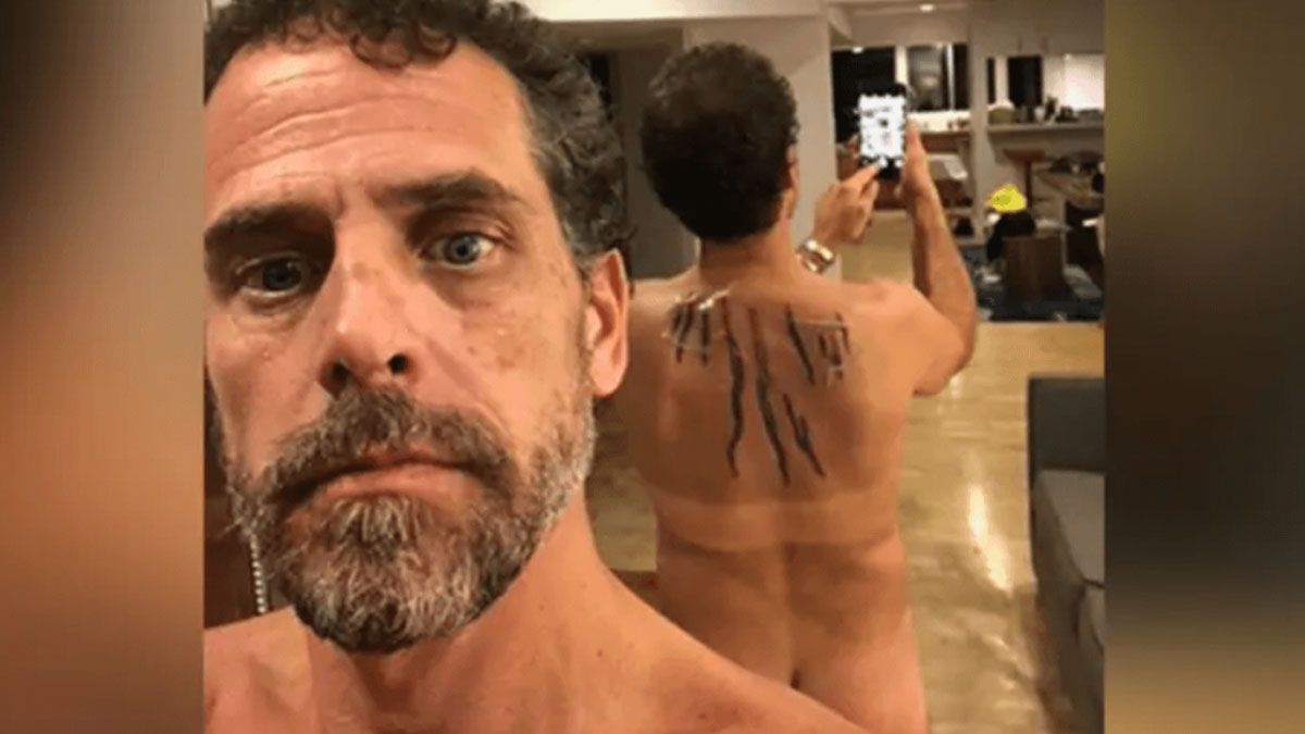 Una de las 10.000 fotograf&iacute;as de Hunter Biden que dio a conocer un asesor de Donald Trump (Foto: BidenLaptopMedia).