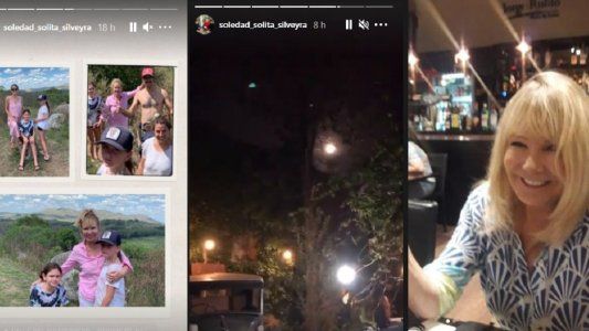 Tras recuperarse de un ACV, Soledad Silveyra disfruta con su familia en Tandil: Gracias a la vida