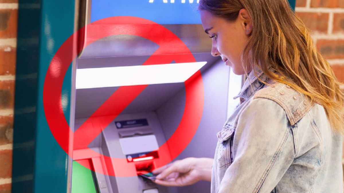 La despedida de los cajeros automáticos para sacar plata