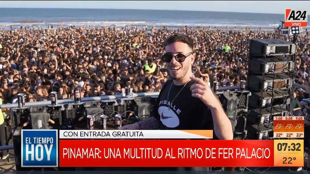 Pinamar: fiestas en la playa sin barbijos