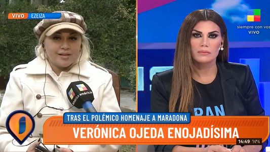 Se conocieron detalles de la charla de Verónica Ojeda y Claudia Villafañe antes de los Premios Martín Fierro 2022