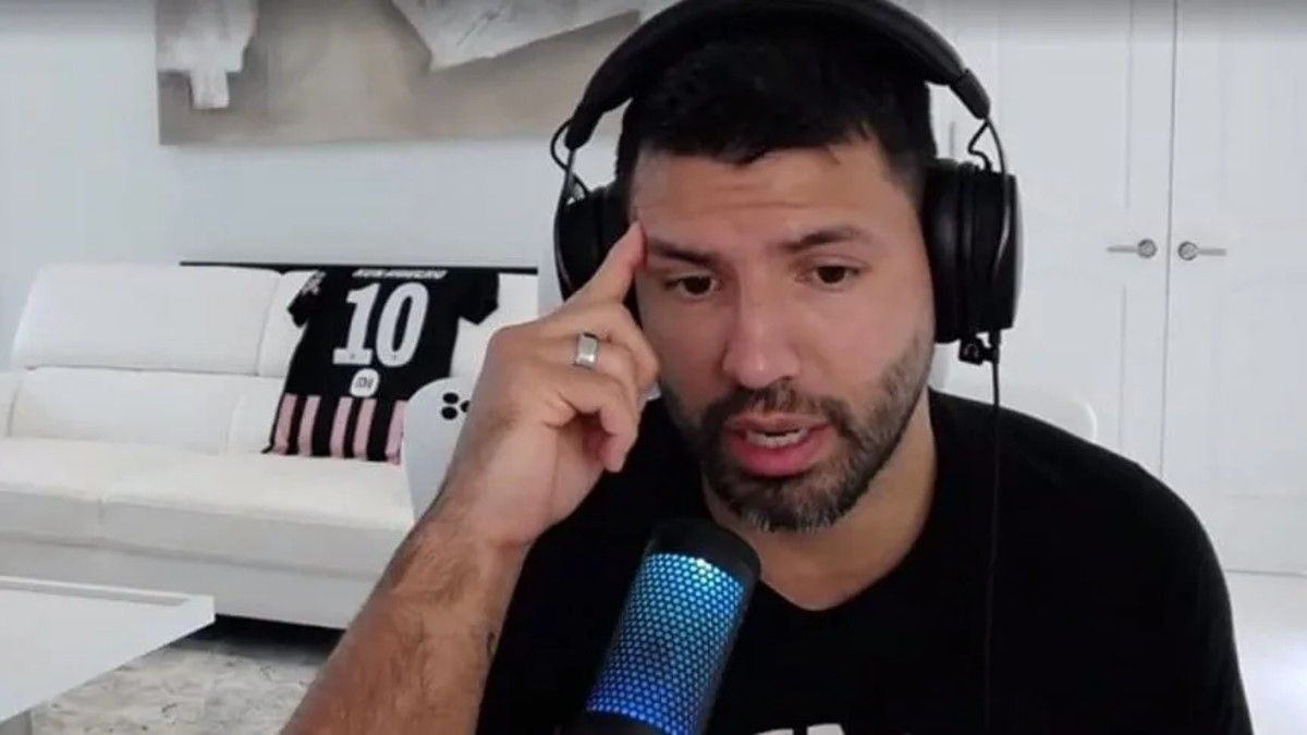 El Kun Agüero habló sobre la crisis institucional en Independiente. (Foto: Captura video)&nbsp;