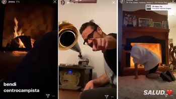 Convivencia: Jimena Barón y Daniel Osvaldo reavivaron la llama