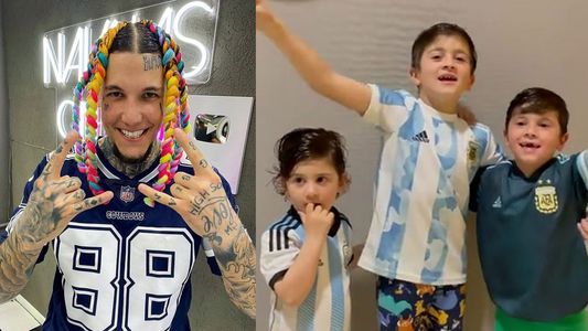 El polémico consejo de Alex Caniggia a los hijos de Messi