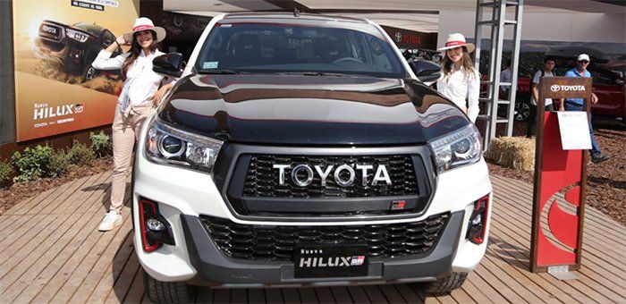 Una nueva Hilux y más modelos híbridos, las novedades de Toyota en Expoagro