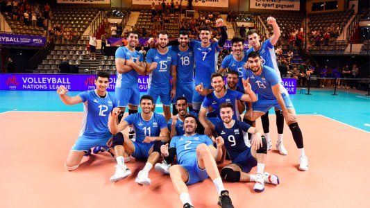 Liga de las Naciones: Argentina se recuperó tras cinco derrotas y logró un triunfazo 3-1 ante Francia