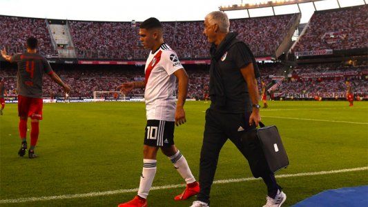 Juanfer Quintero se rompió los ligamentos cruzados y estará al menos seis meses afuera de las canchas