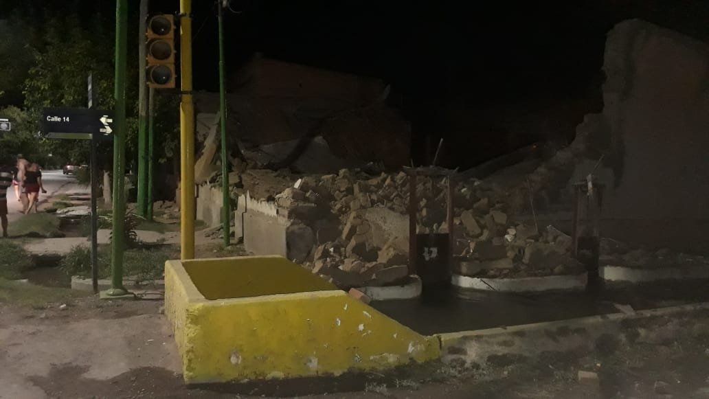 Sismo en San Juan: confirman graves destrozos y 15 familias evacuadas