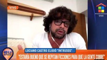 Luciano Castro: Me dan bronca los pelotu... que no acatan la cuarentena