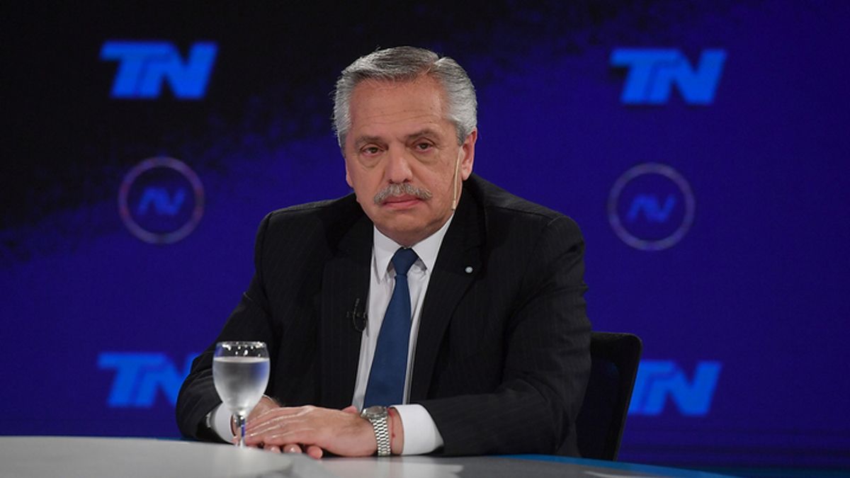 Alberto Fernández defendió a Cristina Kirchner (Foto: Télam).