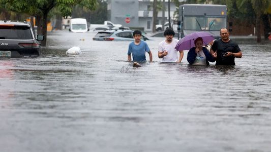 Miami, bajo el agua en el inicio de una atípica temporada de huracanes