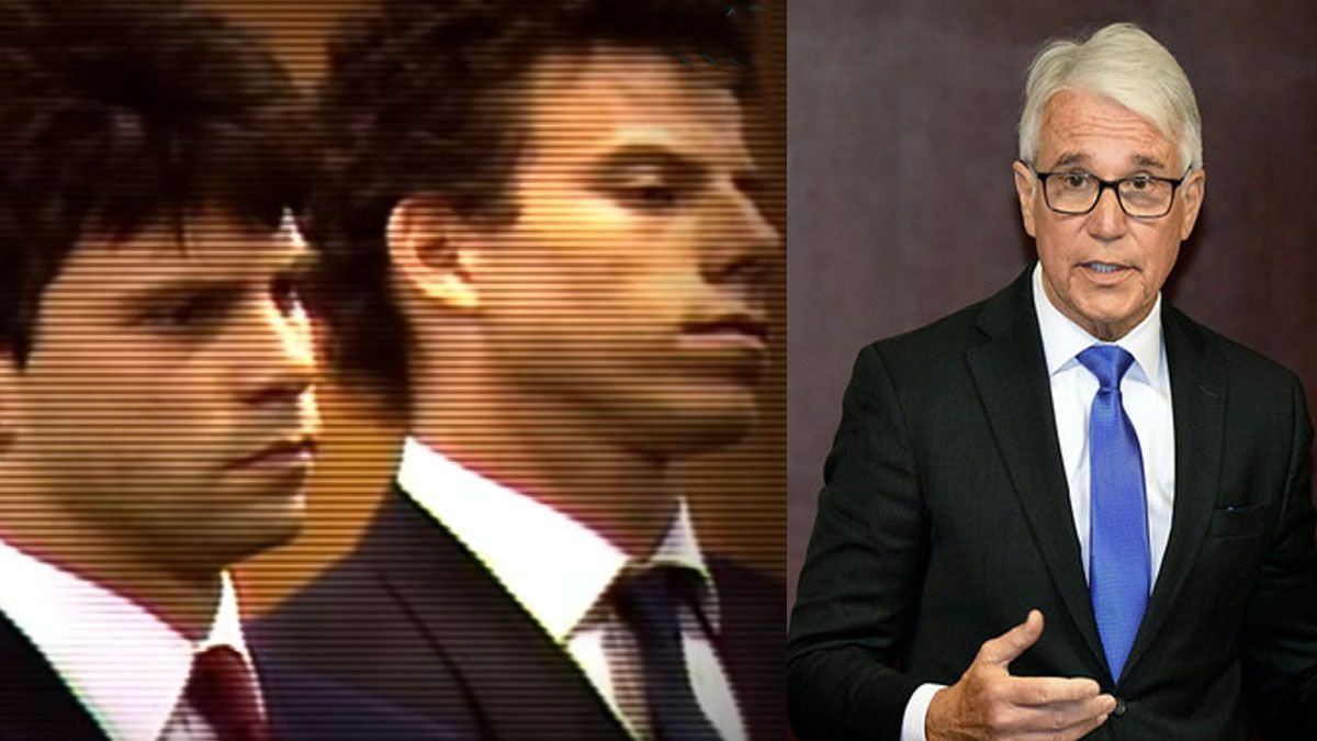 Erik, Lyle y el nuevo fiscal, el Dr. Garz&oacute;n, quien est&aacute; dispuesto a reabrir el caso de los hermanos Men&eacute;ndez. (Foto: A24.com)