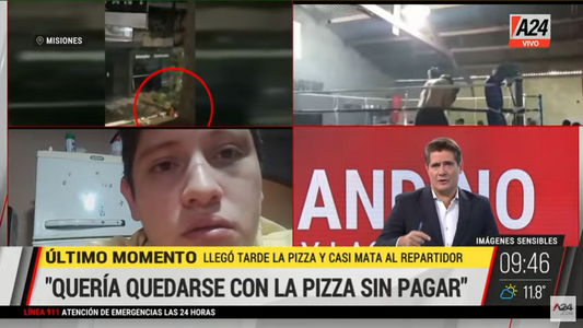 Habló el repartidor golpeado por un excampeón de artes marciales por tardar con un pedido: Pensé que me mataba