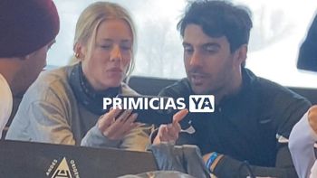 En medio del conflicto con Indiana, Nicole Neumann disfruta de la nieve con Manu Urcera