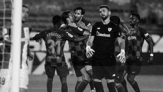 Messi estuvo cerca pero no llegó a los 700 goles en su carrera en el triunfo 1-0 de Barcelona ante Bilbao