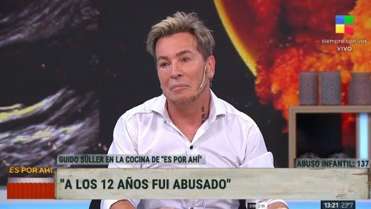 Guido Süller​ habló del abuso que sufrió a los 12 años