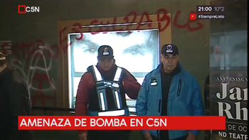Amenaza de bomba en C5N