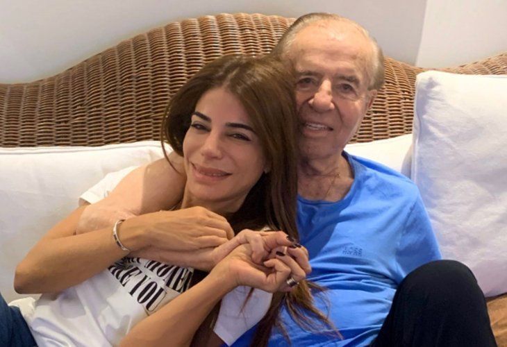 Zulemita ofrece recompensa por el anillo de oro y ónix que le robaron a Carlos Menem