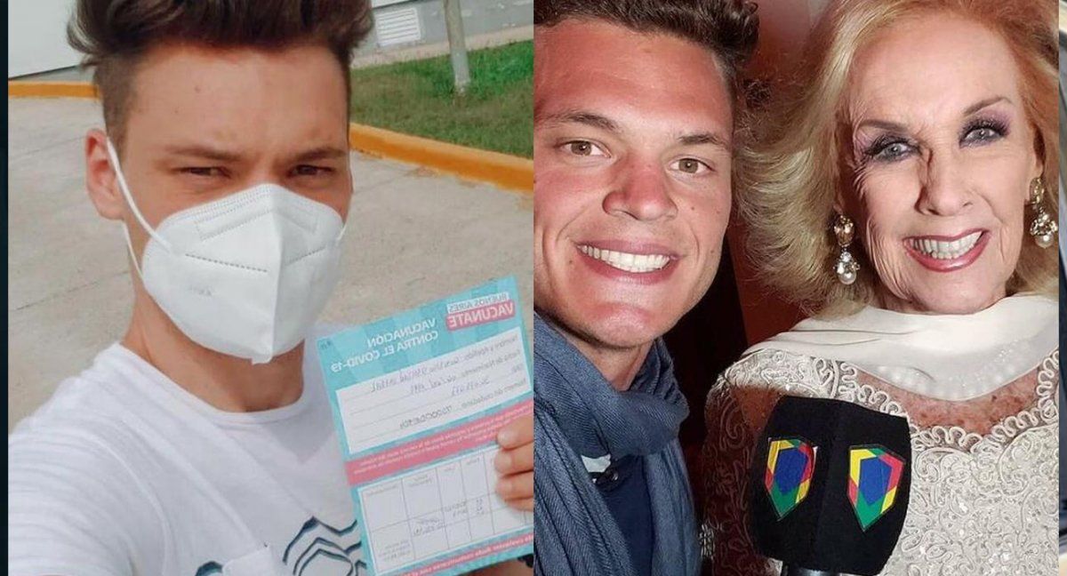 Gonzalo Vázquez, notero de Intrusos, vacunado contra el Covid
