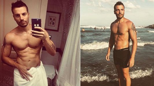 Las fotos sexys de Ulises Jaitt durante sus vacaciones en Mar del Plata