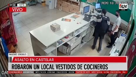 Castelar: robaron haciéndose pasar por falsos cocineros