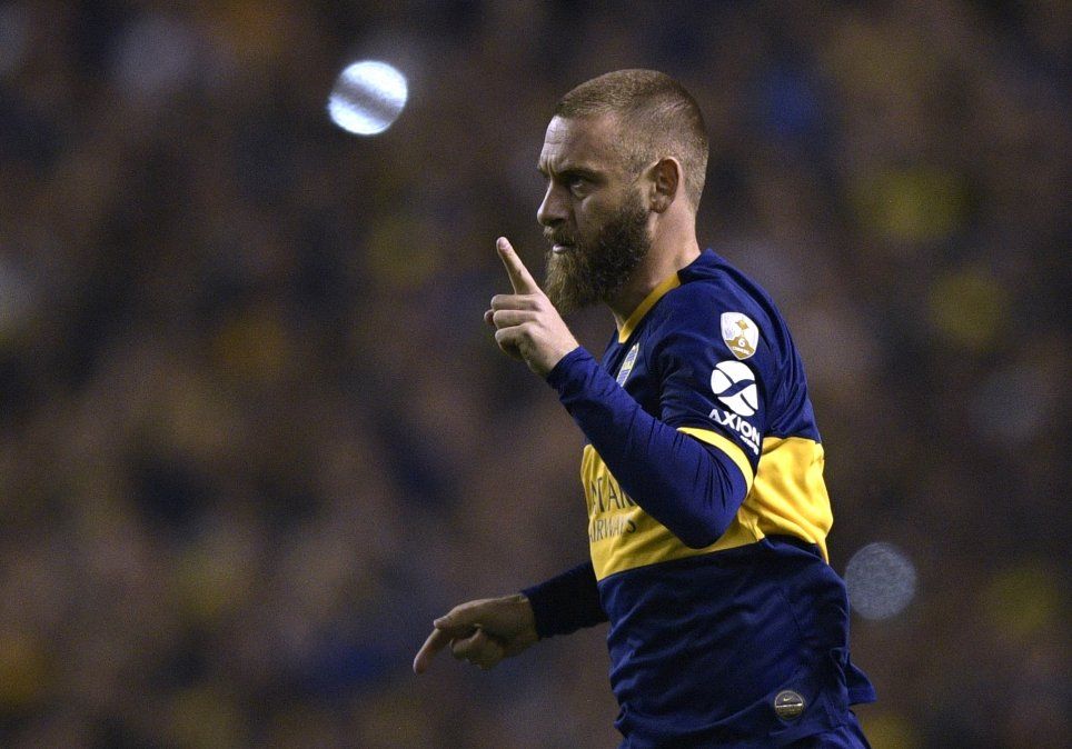 Malas noticias para Alfaro: se lesionó De Rossi, no jugará contra San Lorenzo y es duda para el partido ante River