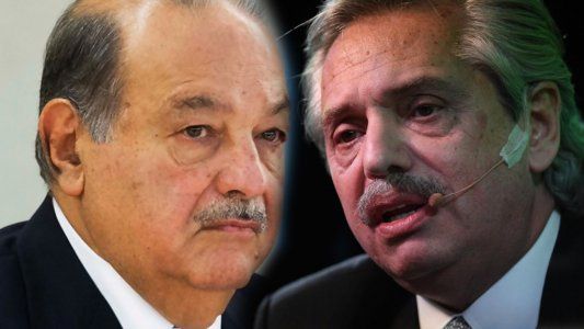 Tras reunirse con el magnate mexicano Carlos Slim, Alberto Fernández afirmó: Me planteó la necesidad de seguir invirtiendo en la Argentina