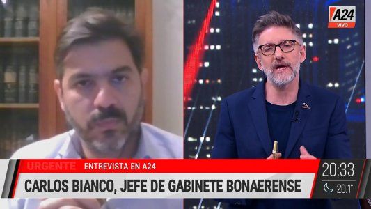 Bianco sobre las clases: Esperemos a la definición del gobierno nacional