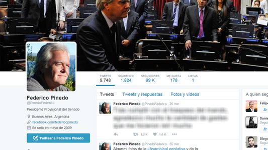 Qué dijo Federico Pinedo de las bromas por sus 12 horas como Presidente
