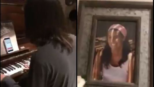 El hijo de Romina Yan cantó un tema de Casi Ángeles