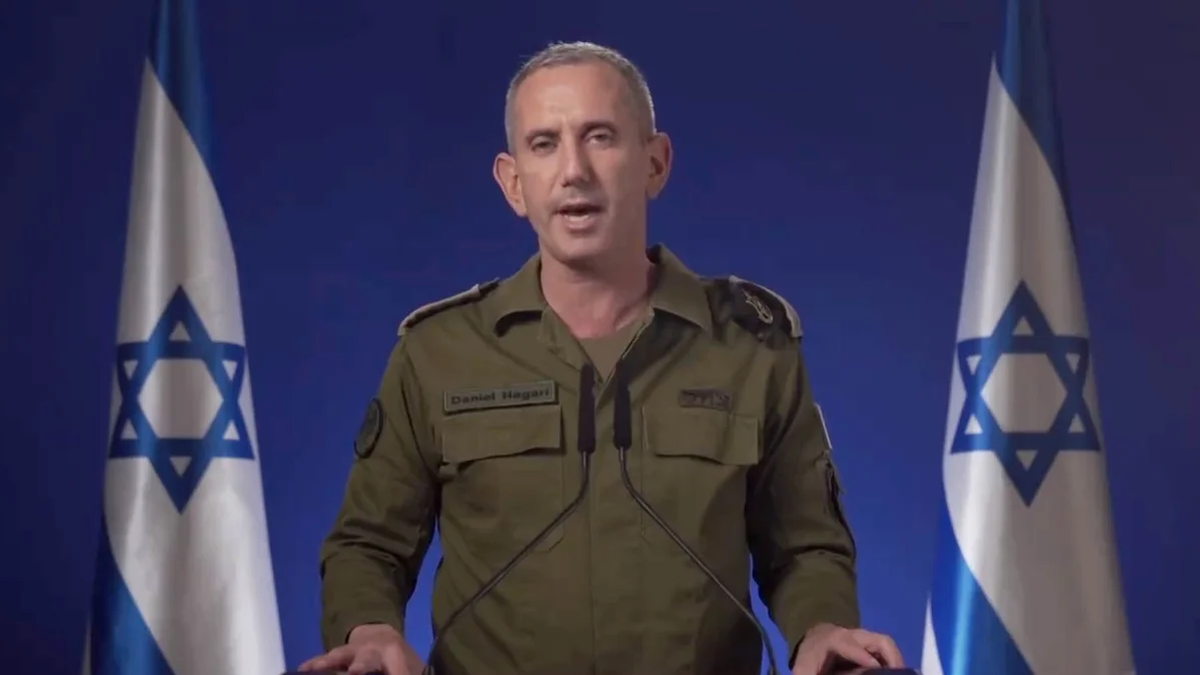 El portavoz de las Fuerzas de Defensa de Israel