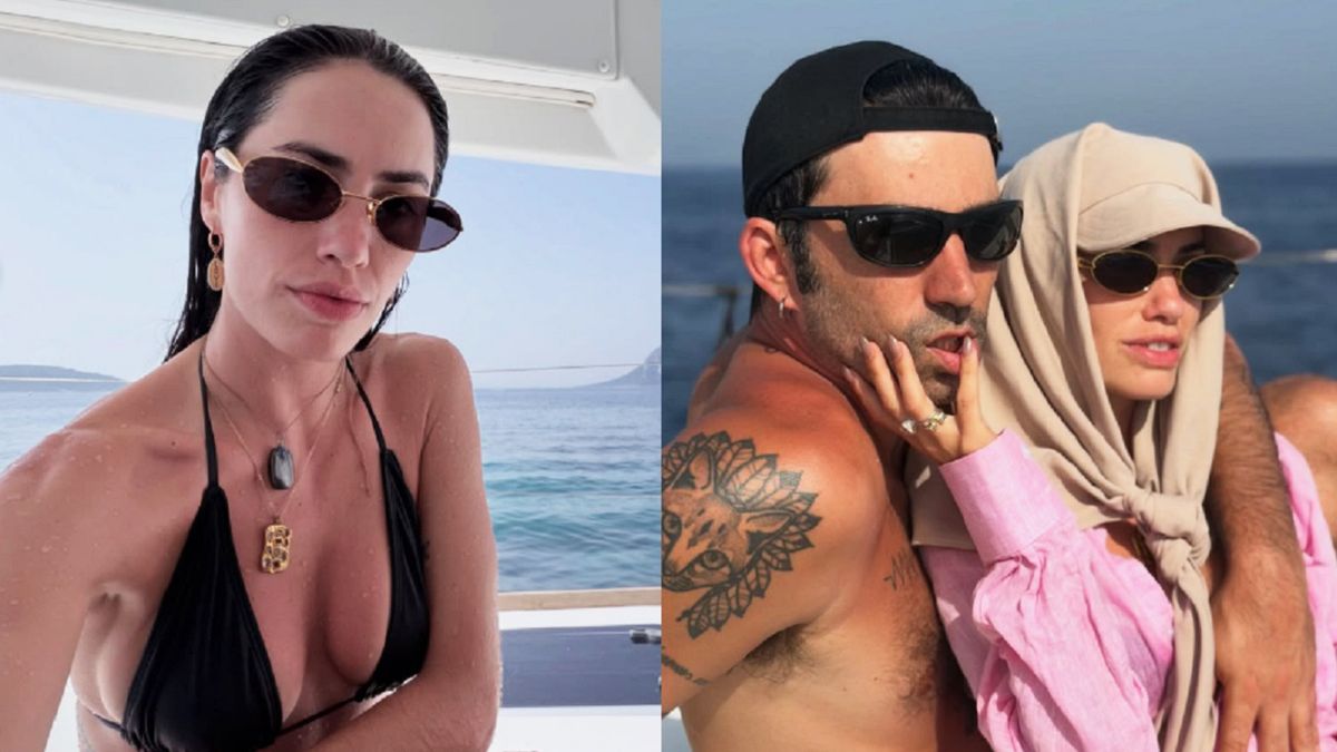 Mar, sol y amor: las fotos de las vacaciones de Lali Espósito y Pedro Rosemblat en Cerdeña