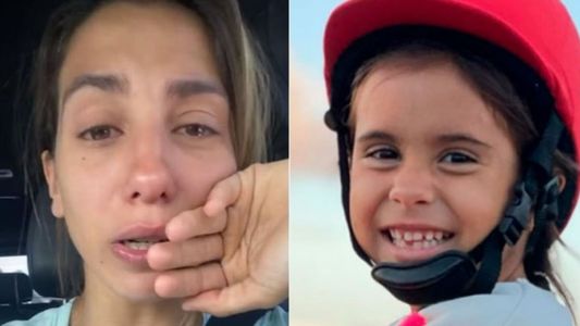 La foto de Francesca luego de sufrir un retroceso, y el conmovedor posteo de Cinthia Fernández: Si sigue con vómitos...