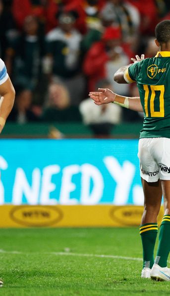 Los Pumas perdieron frente a Sudáfrica por 22-21 por el Rugby Championship