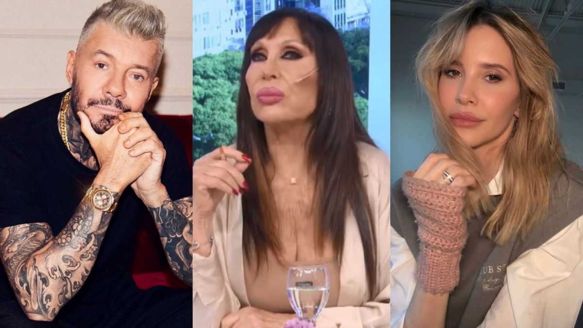 Moria Casán reveló un polémico dato desconocido sobre la separación de Marcelo Tinelli y Guillermina Valdés
