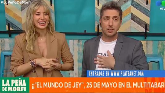 Jey Mammon tuvo una aparición sobrenatural de su padre y se quebró en vivo en La Peña de Morfi