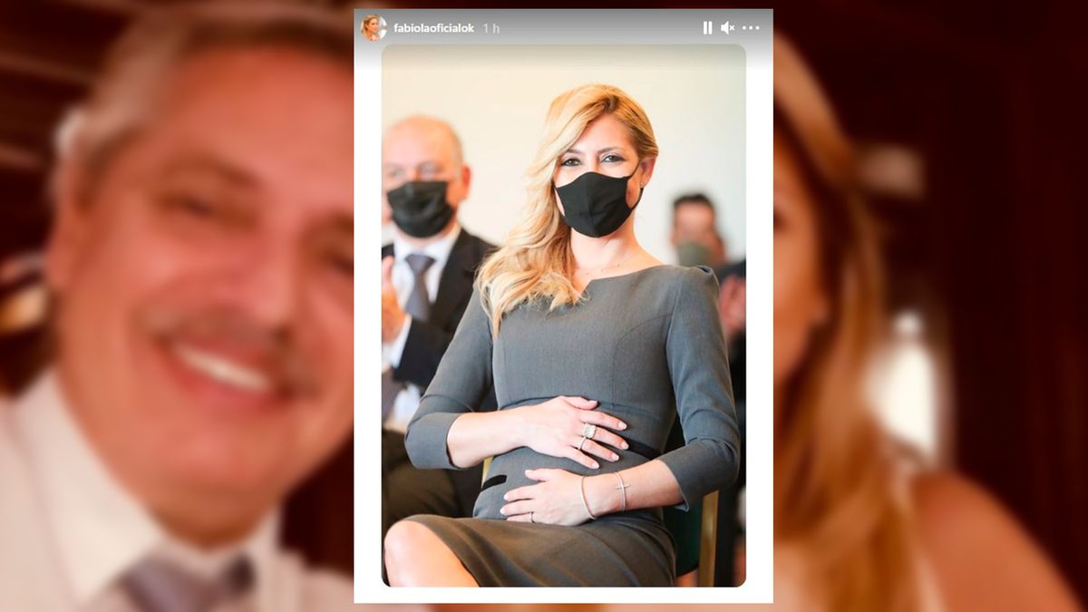 La imagen que Fabiola Yañez publicó en agosto de 2021, poco antes de confirmar su embarazo.