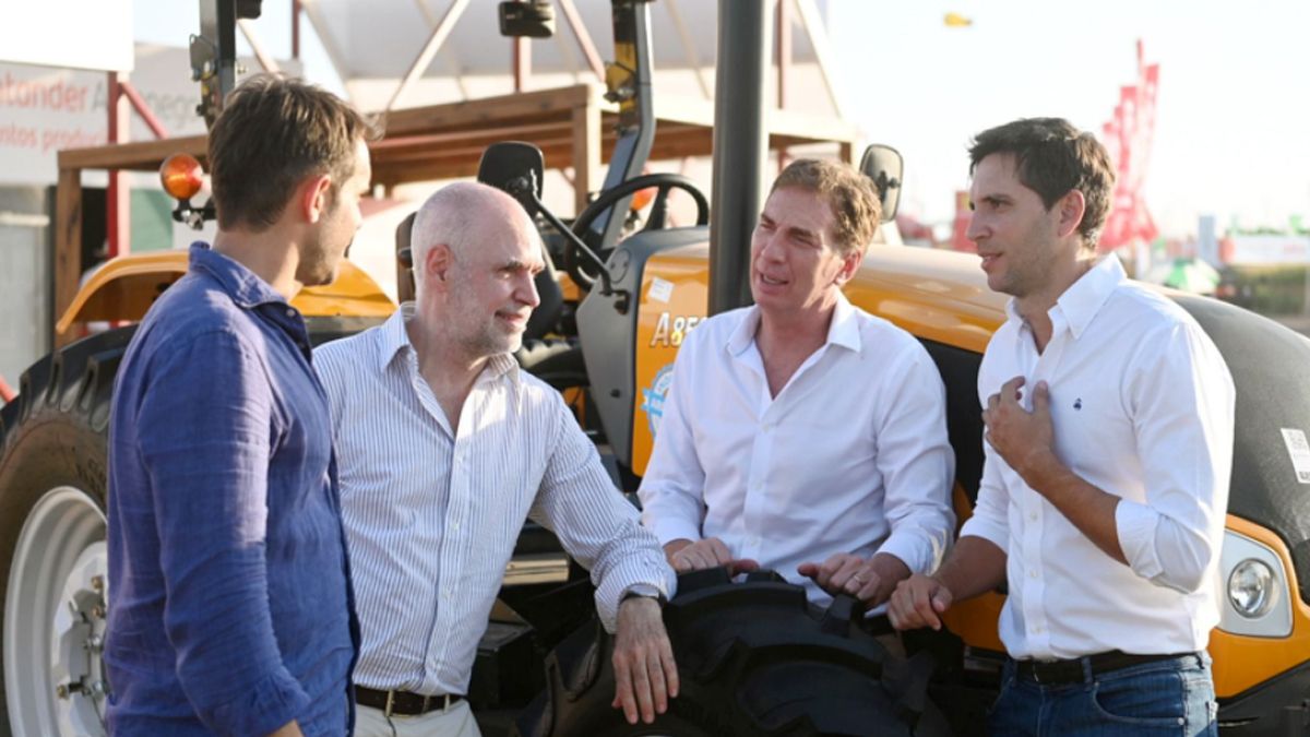 Horacio Rodríguez Larreta en Expoagro